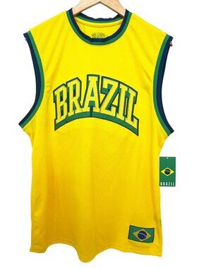 Brazil Men’s Muscle Tank Top NWT Large
